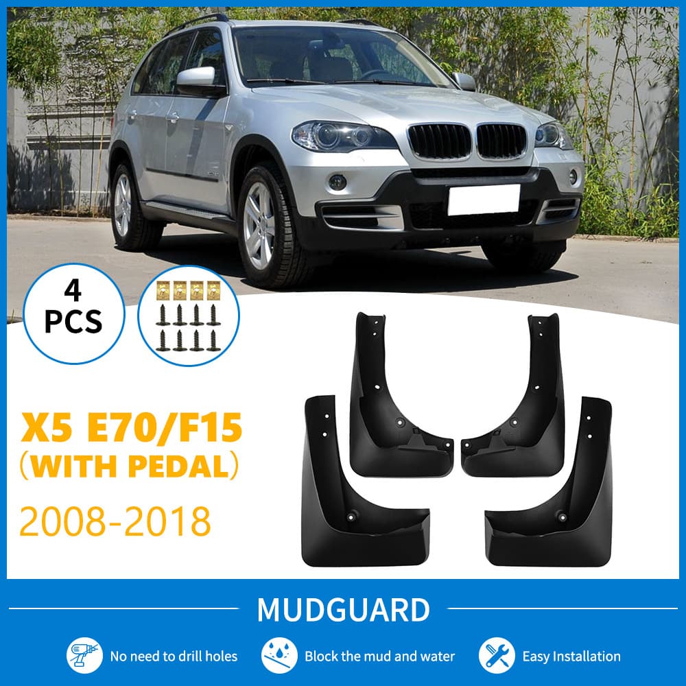 Foreign trade cross-border suitable for BMW X5 E70/F15 2008-2018 car tire fender skin with pedals