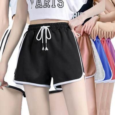 Sports shorts for women cross-border summer casual loose straight pants for outer wear high waist slimming three-point yoga style hot pants trendy