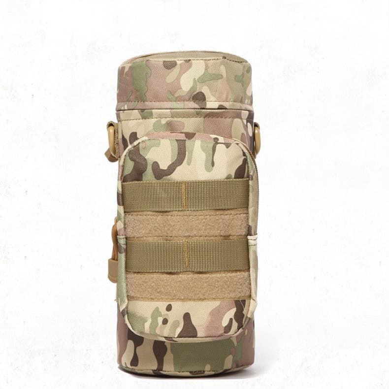 Outdoor Water Bottle Pouch Tactical Molle Attached Pouch for Travel Hiking Climbing Accessory Bag Utility Pouch Hot Sale