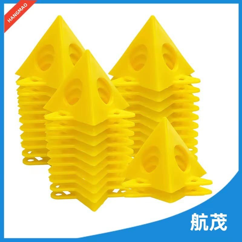 Cross-border pyramid triangle spray painting support frame foot pads plastic cone woodworking paint stands