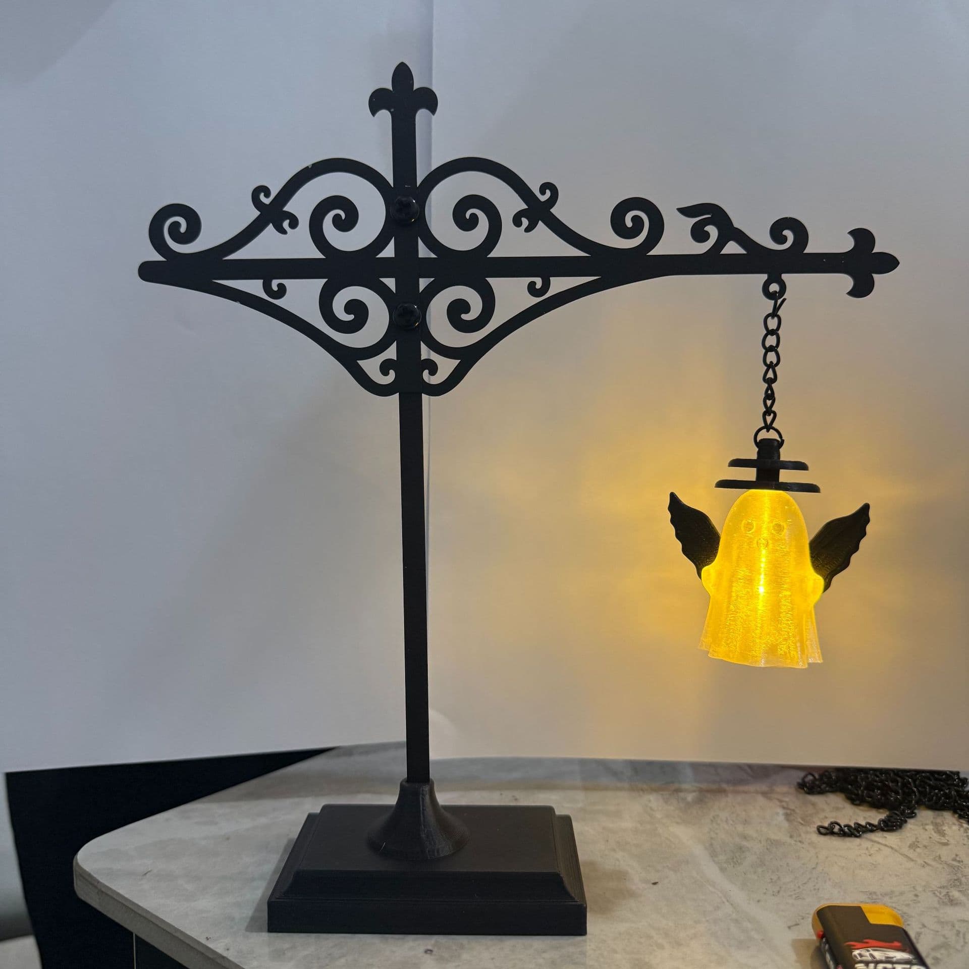 New Cross-Border Bookshelf Lantern Light Library Bookshelf Lighting Lantern Metal Craft