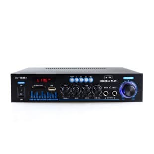 AV-568BT Bluetooth USB Card Reader Radio Car and Home Amplifier, Factory Wholesale