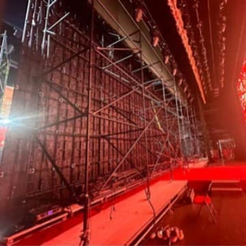 Stage LED Opening and Closing Screen Track, Opening and Closing Stage Track, Mobile Stage Track