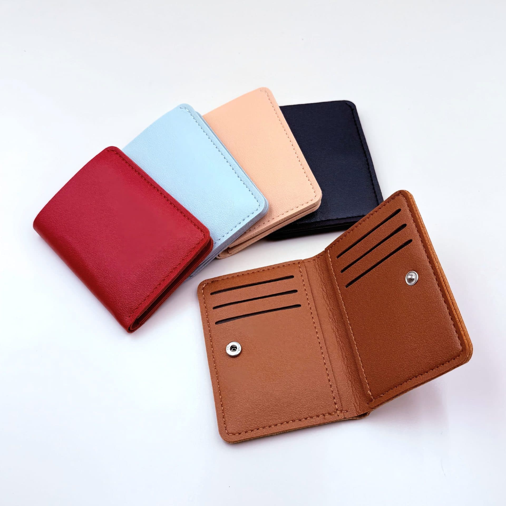 Cross-Border New Model Women's Wallet with Large Capacity and Multiple Card Slots, Ins-Style Card Holder, Manufacturer's Ready Stock, Popular Foreign Trade Small Wallet