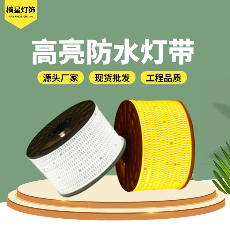 LED Strip Lights for Home Use, 5730 Outdoor Waterproof High Voltage 220V, 2835 Camping 5050 RGB Flexible Soft Light Strip