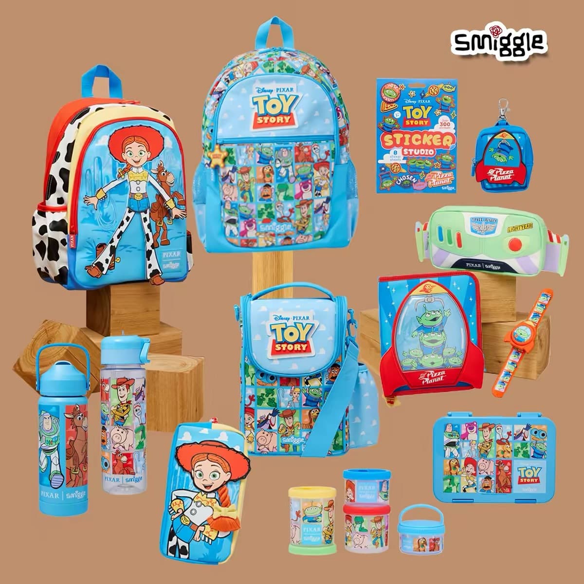 Disney Toy Story children's backpack cartoon school bag primary school students trendy backpack boys and girls gifts