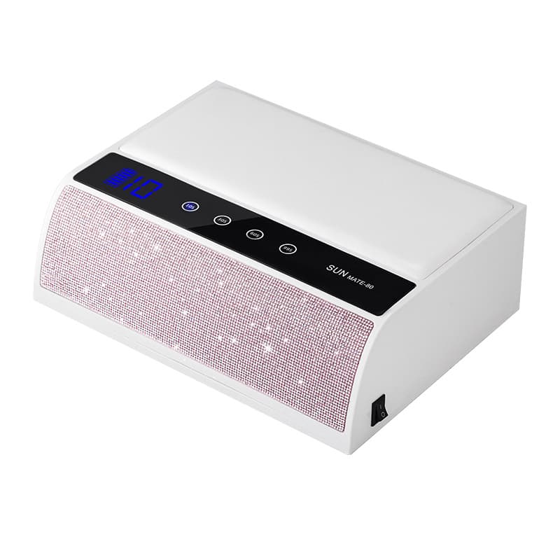 Cross-border Hand Pillow Nail Lamp Wearable Nail Gel Curing Lamp Dual Hand Nail Dryer Large Space UV Lamp High Power for Nail Salon