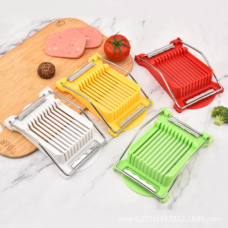 Amazon 304 Stainless Steel Wire Ham and Luncheon Meat Slicer, Wholesale Multifunctional Meat Divider