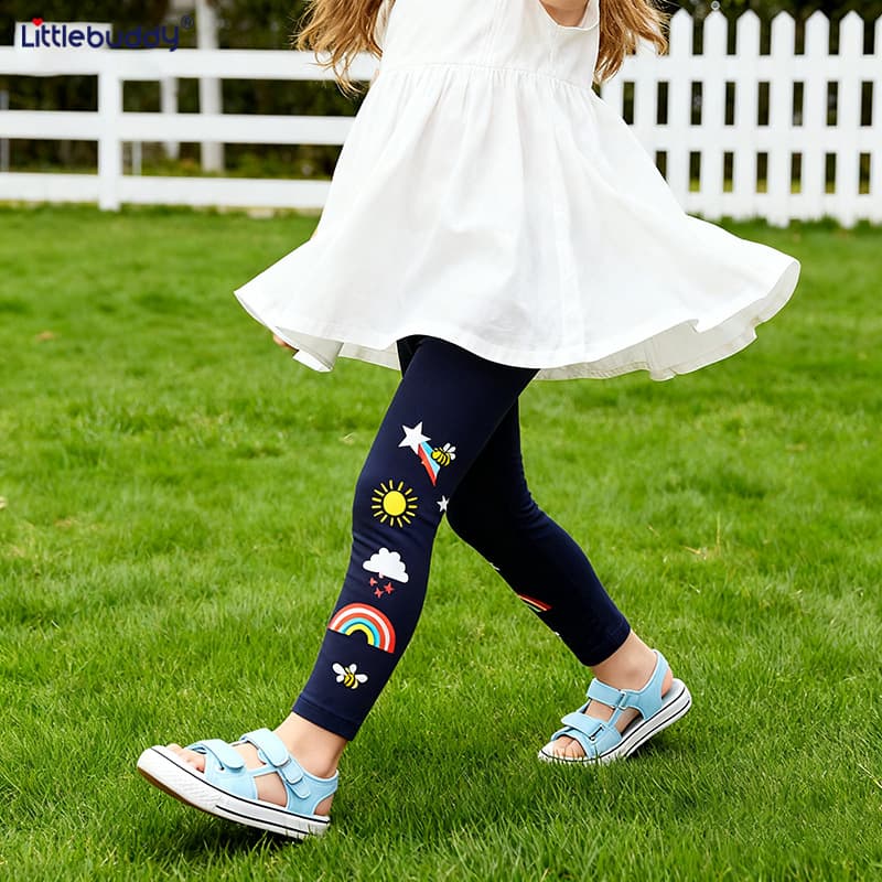 Cross-border 2026 Spring New Arrival Girls' Leggings, Girls' Spring Outerwear Long Pants, Factory Distribution Wholesale