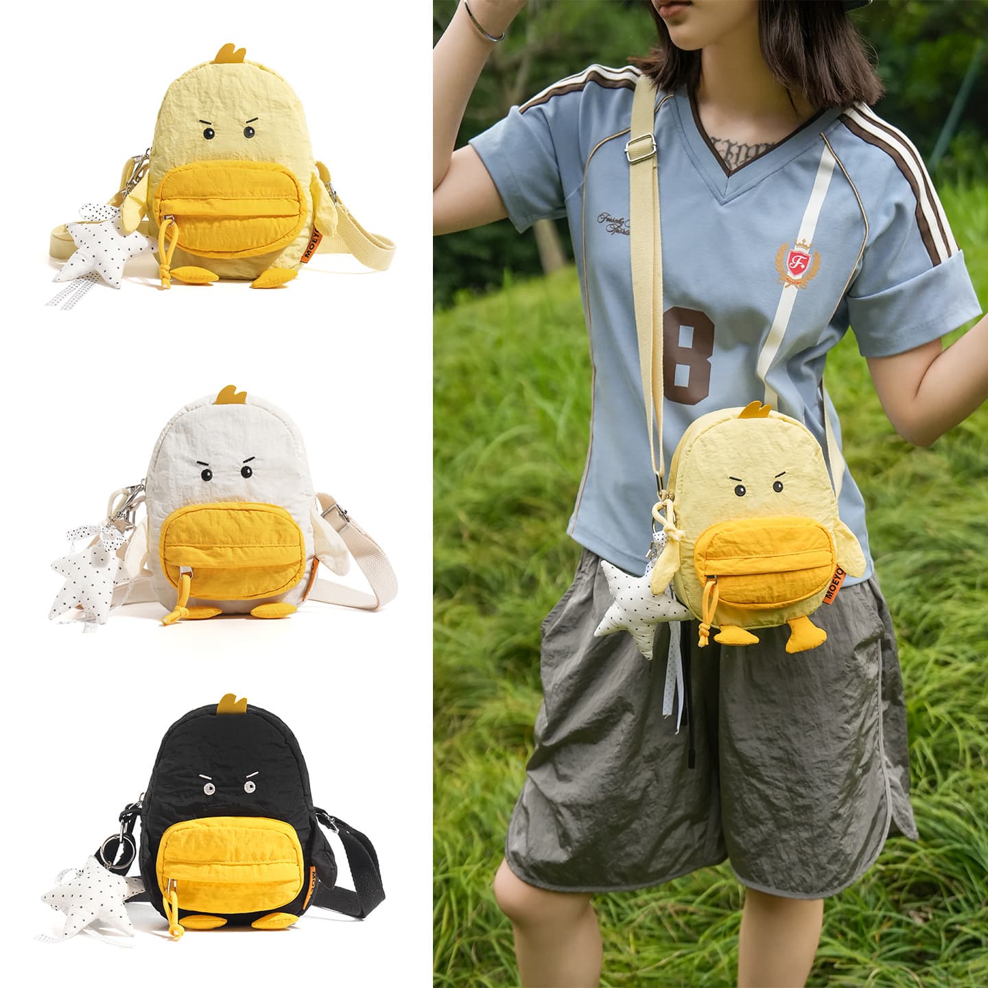 Soft and Cute Crossbody Bag for Women, Ins Japanese Style Niche Adorable Cartoon Phone Bag, Student Children's Shoulder Bag