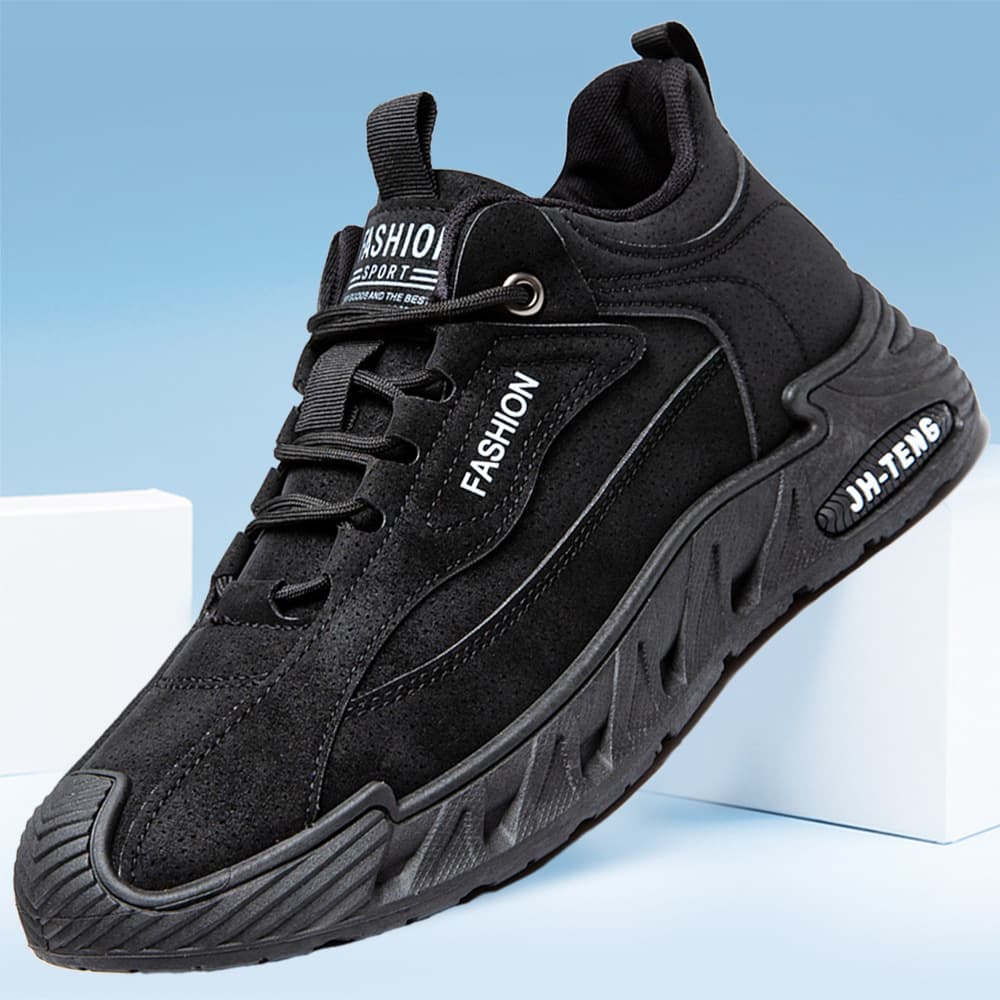 Men's Shoes Autumn 2024 New Waterproof Anti-Slip Sports Thick Sole Construction Work Labor Protection Large Size Workwear Trendy Shoes
