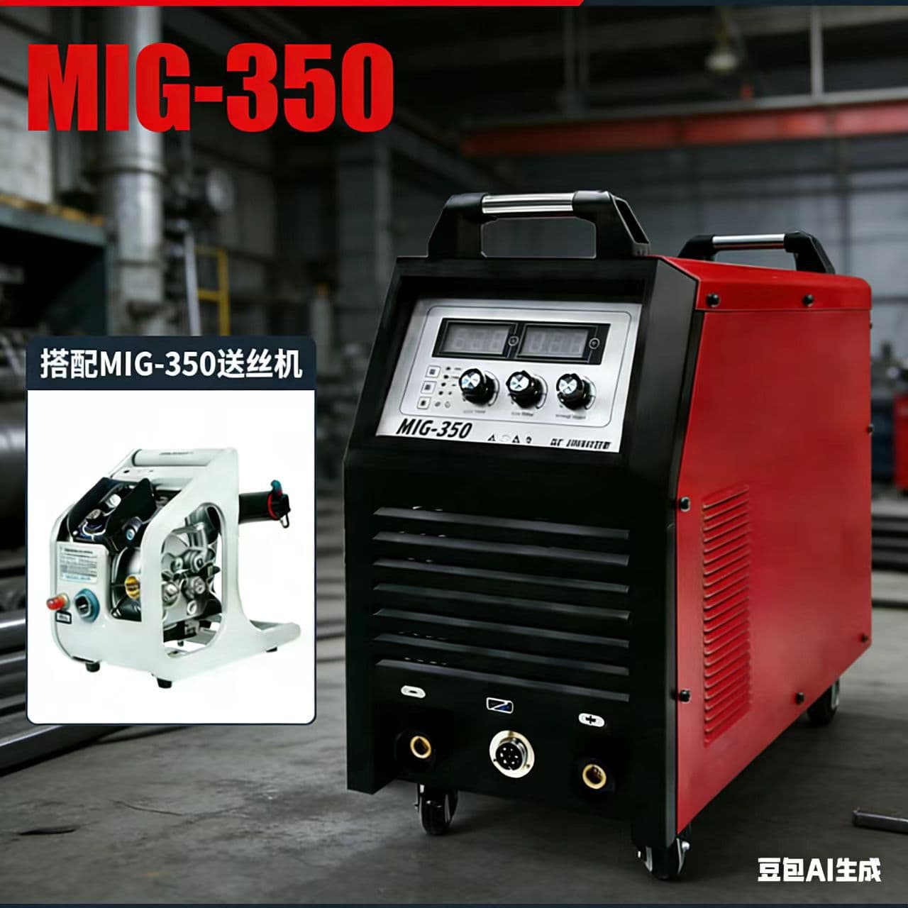 Manufacturer Wholesale NBC/MIG-350 MIG/MAG Welding Machine 380V Welding Machine NBC/MIG Gas Shielded Stainless Steel Welding Machine