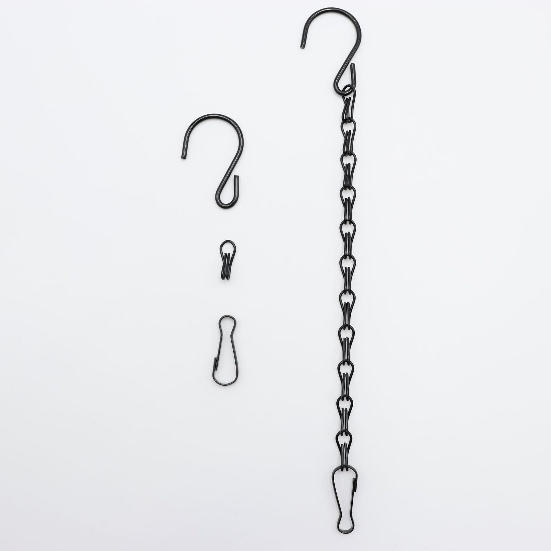 Cross-border hanging chain, double hook chain, birdcage chain, billboard hanging iron chain, twisted figure-eight chain, flower pot chain, hanging chain