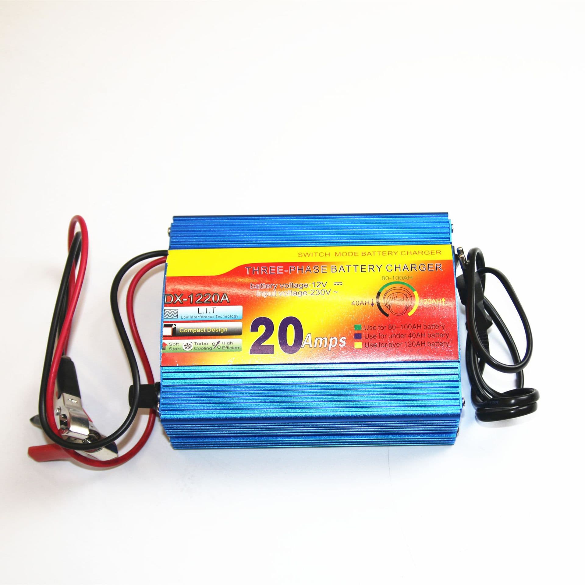 Factory Direct 220V AC Input 12V Output Battery Charger 20A Bulk Wholesale Available