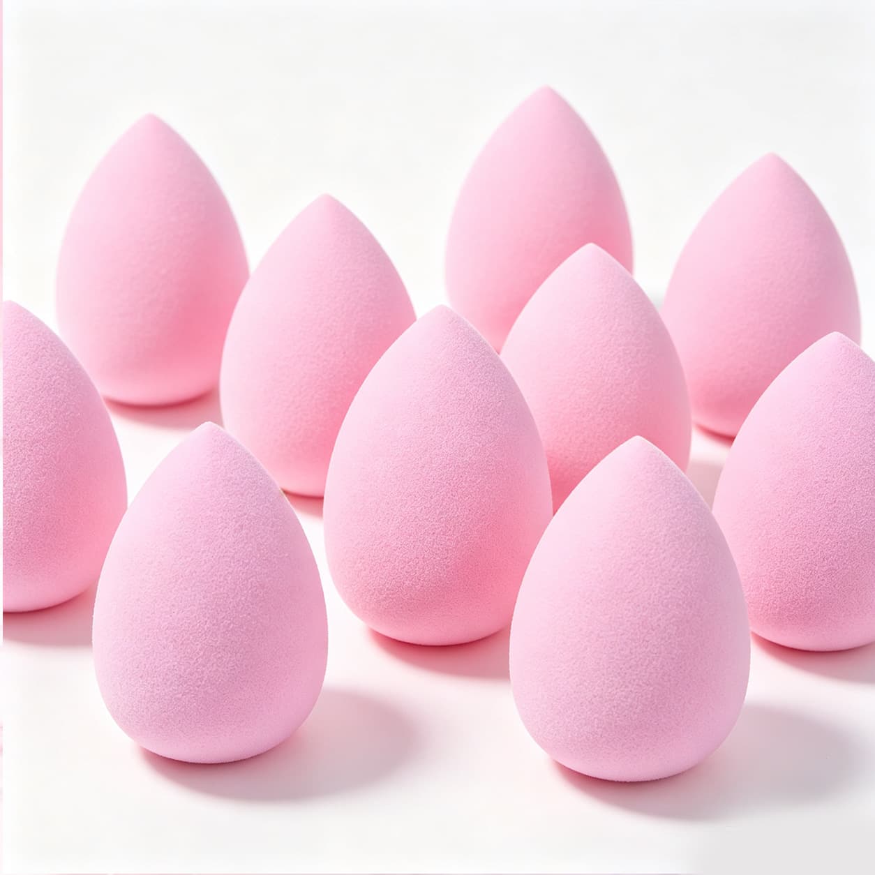 Water drop beauty egg 4×6 gauge fingertip small powder puff dry and wet dual-use concealer makeup sponge factory spot wholesale