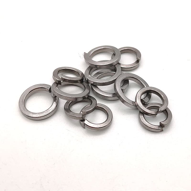 201 Stainless Steel Rearview Mirror Screw Spring Washer M8 M10 Meson Aos Reflector Washer Open Washer Accessories