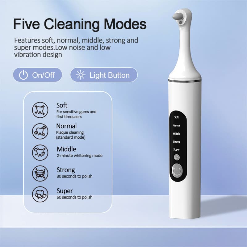 Amazon New Teeth Whitening Device, High-End Ultrasonic Dental Scaler for Home Use, Polisher for Adults to Remove Stains and Smoke Residue