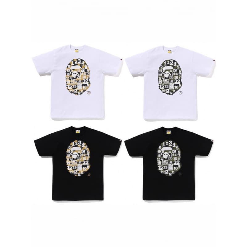 Trendy Brand Cross-Border Wholesale Supply, Foreign Trade Dropshipping, 230g Heavyweight Bape Ape Head Shark Short-Sleeve T-Shirt 2
