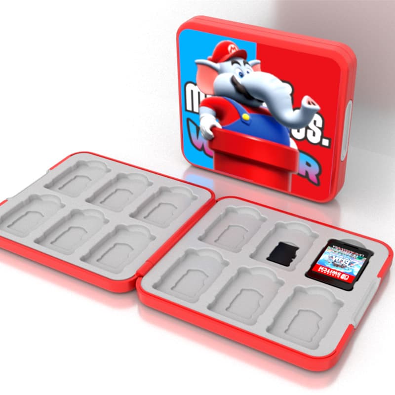 Nintendo Switch Magnetic Silicone Game Card Case 12-Pack NS Game Card Storage Box Accessories
