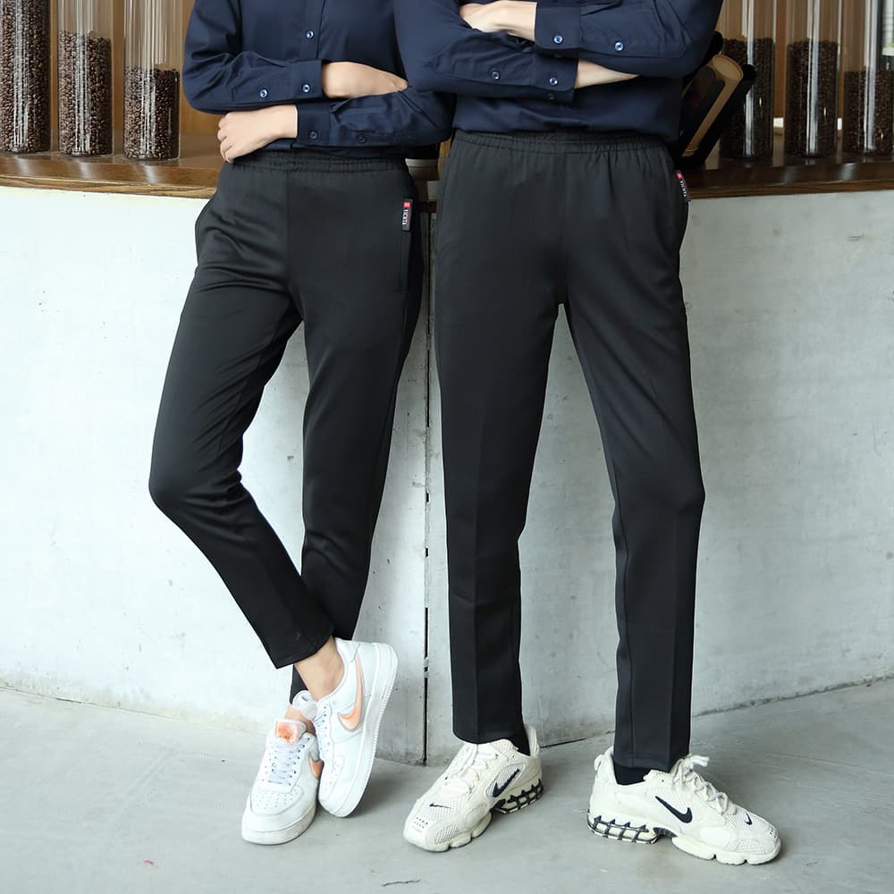 Hotel Cleaner Waiter Work Pants Work Pants Elastic Elastic Pants Room Clothes PA Cleaning Pants Women's Large Size