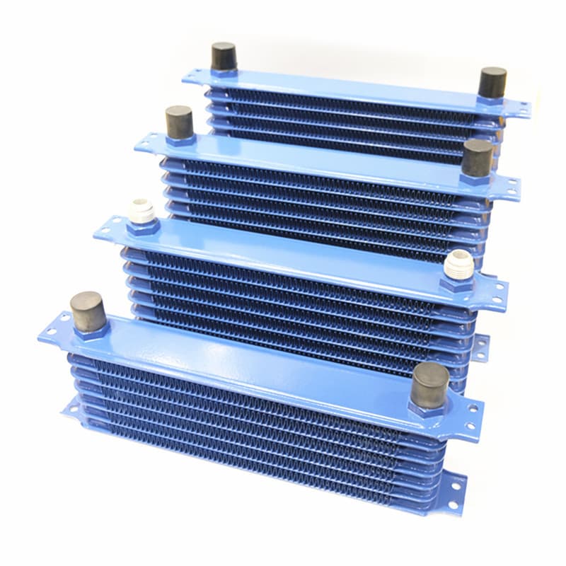 Car modified oil radiator Japanese style 10/13/16 row radiator oil cooler universal race radiator