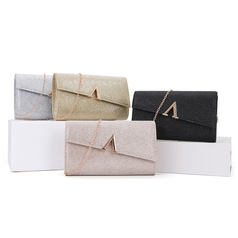 Shantou evening bag factory cross-border clutch bag ladies wedding evening makeup bag crossbody shoulder handbag