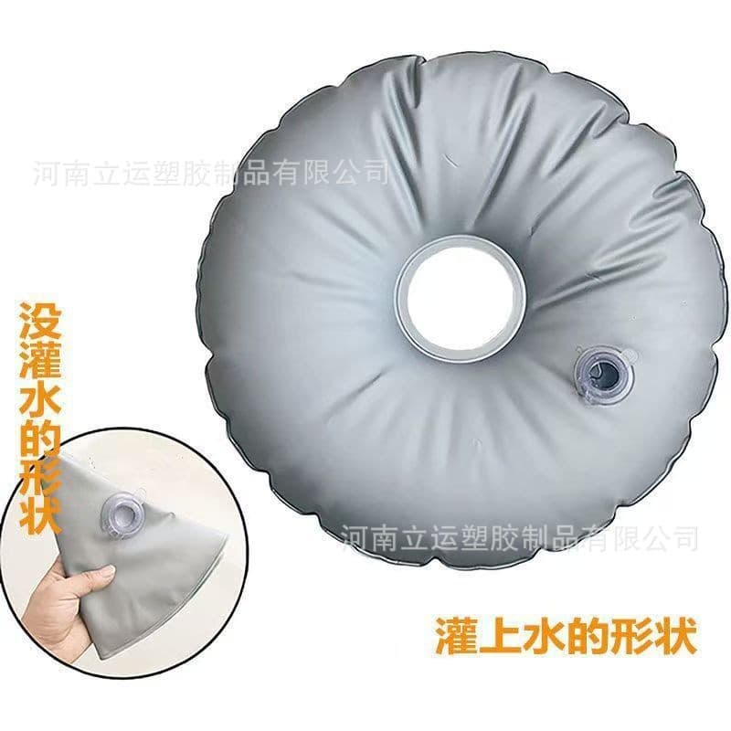 Factory Direct Sun Umbrella, Beach Flag, Knife Flag, Moxibustion Stand Base with Weighted Water-Thickened Waterproof Bag