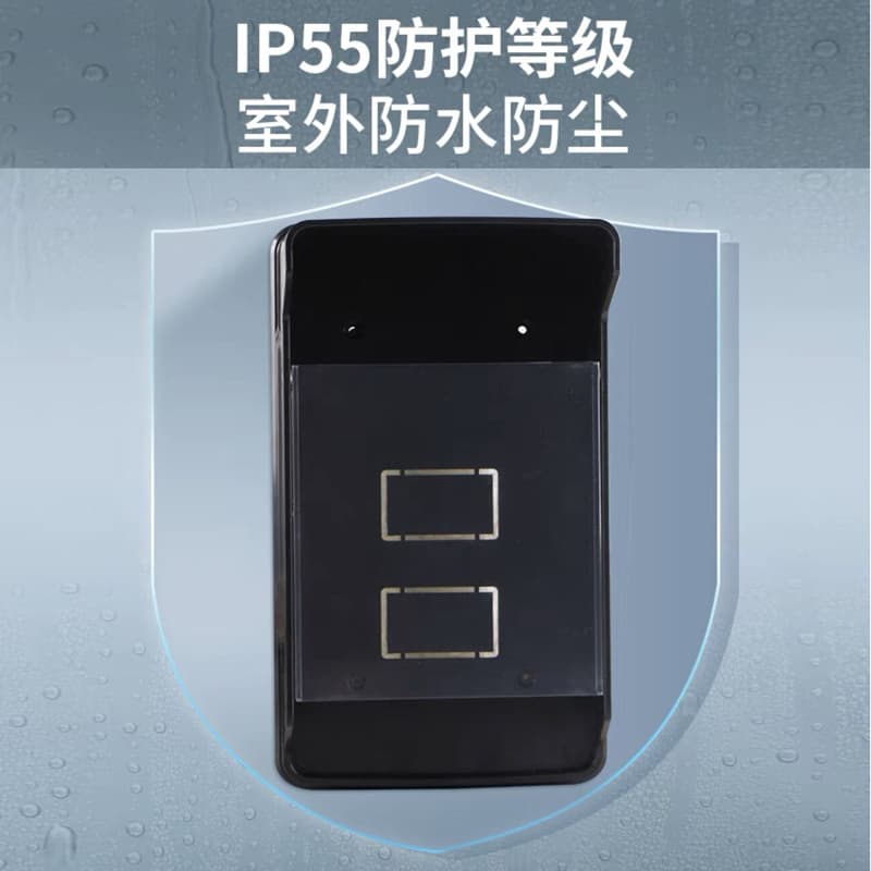 Access control rainproof cover, temperature measuring and facial recognition machine outdoor protective shell, anti-aging doorbell switch waterproof cover.