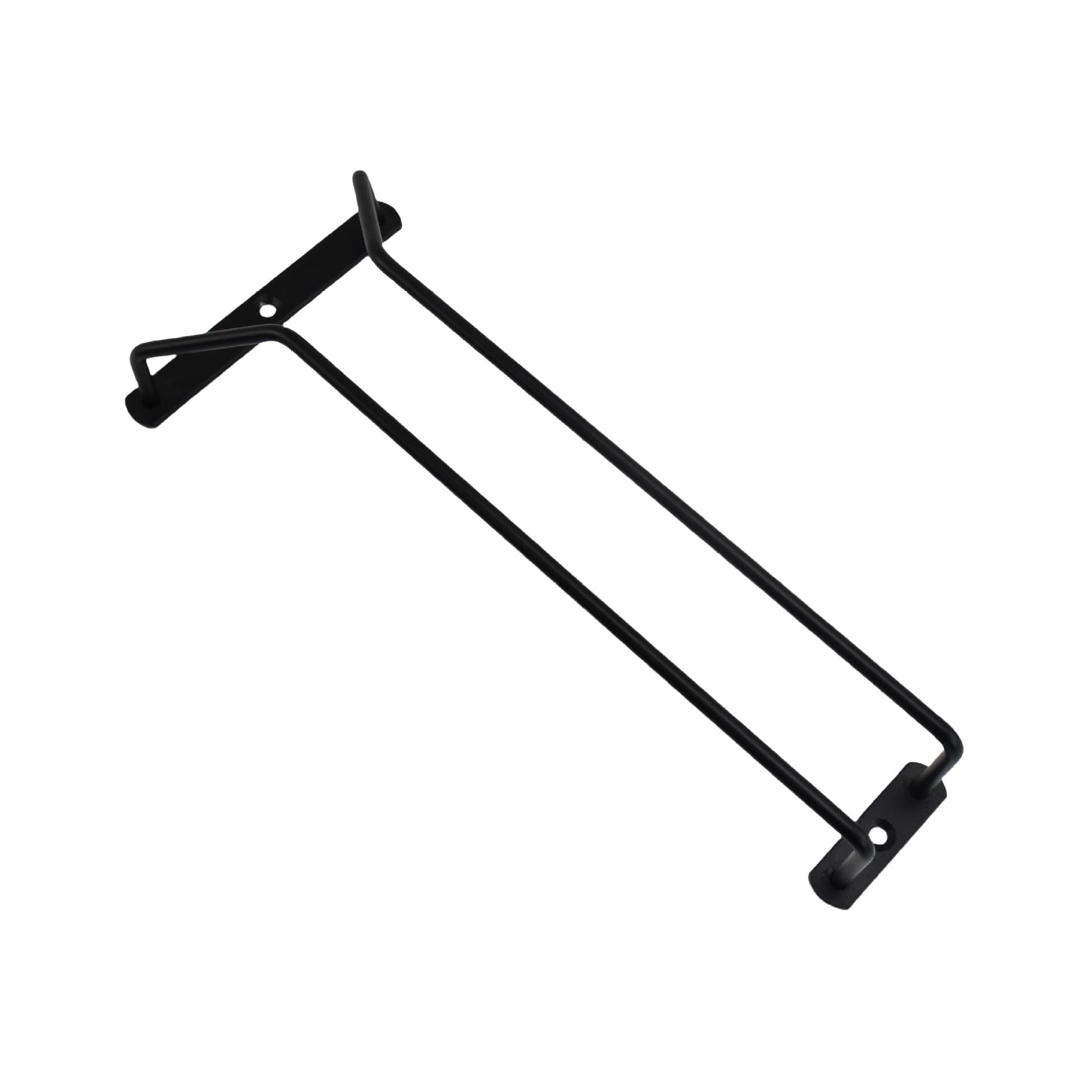 Cross-border bar wine glass rack wine cabinet black red wine glass rack hanging goblet rack cabinet upside down wine glass rack manufacturer