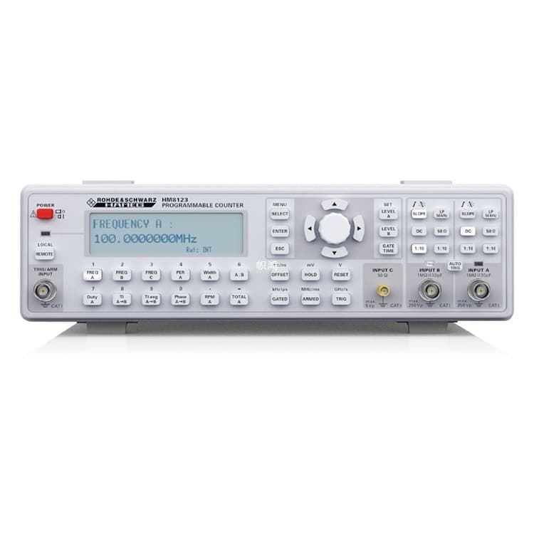 Original German R&S Rohde & Schwarz R&S®HM8123 Universal Frequency Counter Digital Display