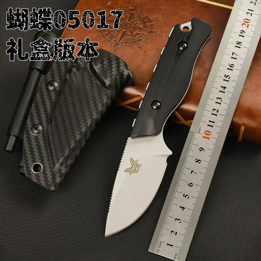Cross-border Hot Selling Butterfly 05017 Small Straight Knife DC53 Steel High Hardness Sharp Knife Outdoor Tool Camping Tool