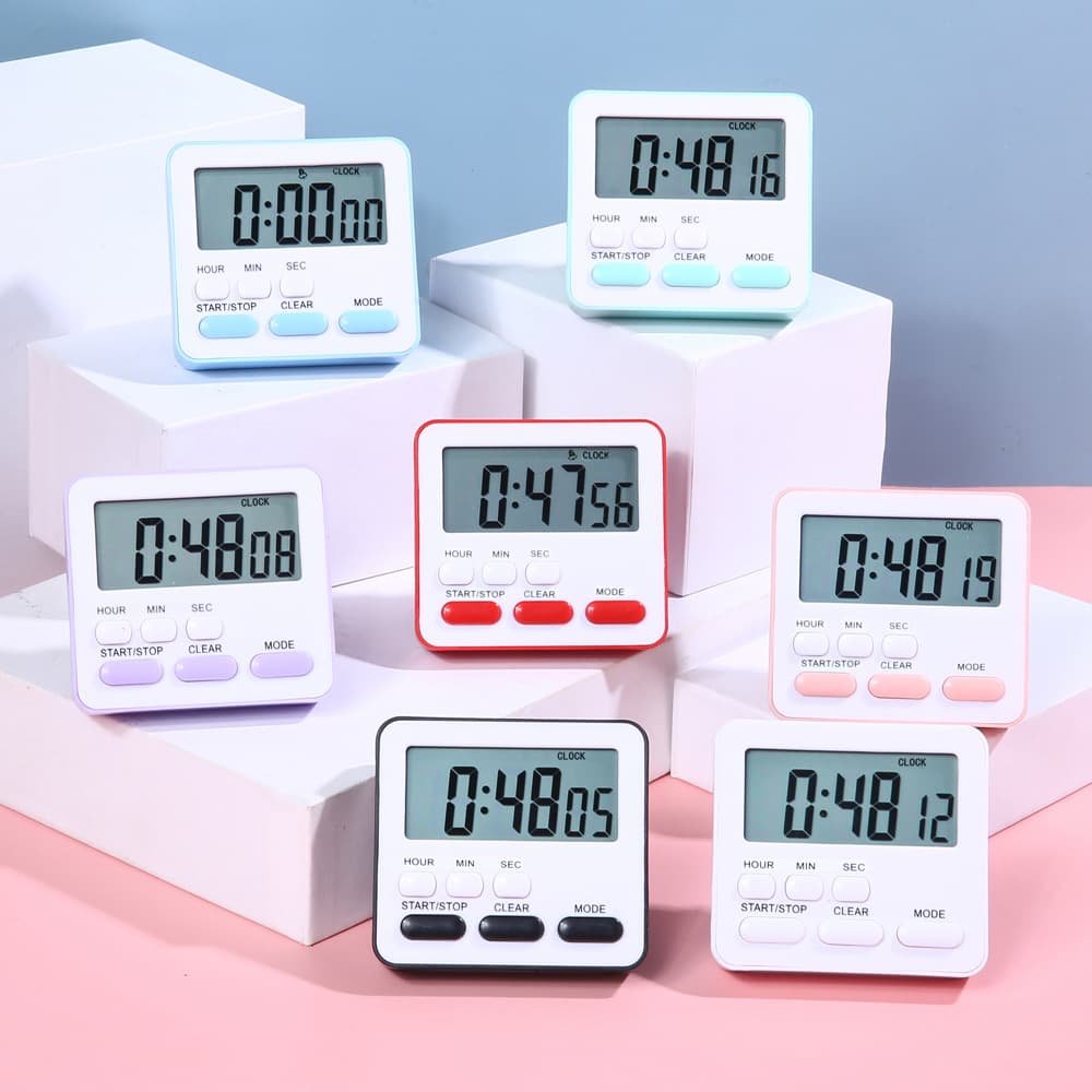 Export Kitchen Timer 24-Hour Digital Timer with Alarm and LOGO Printing