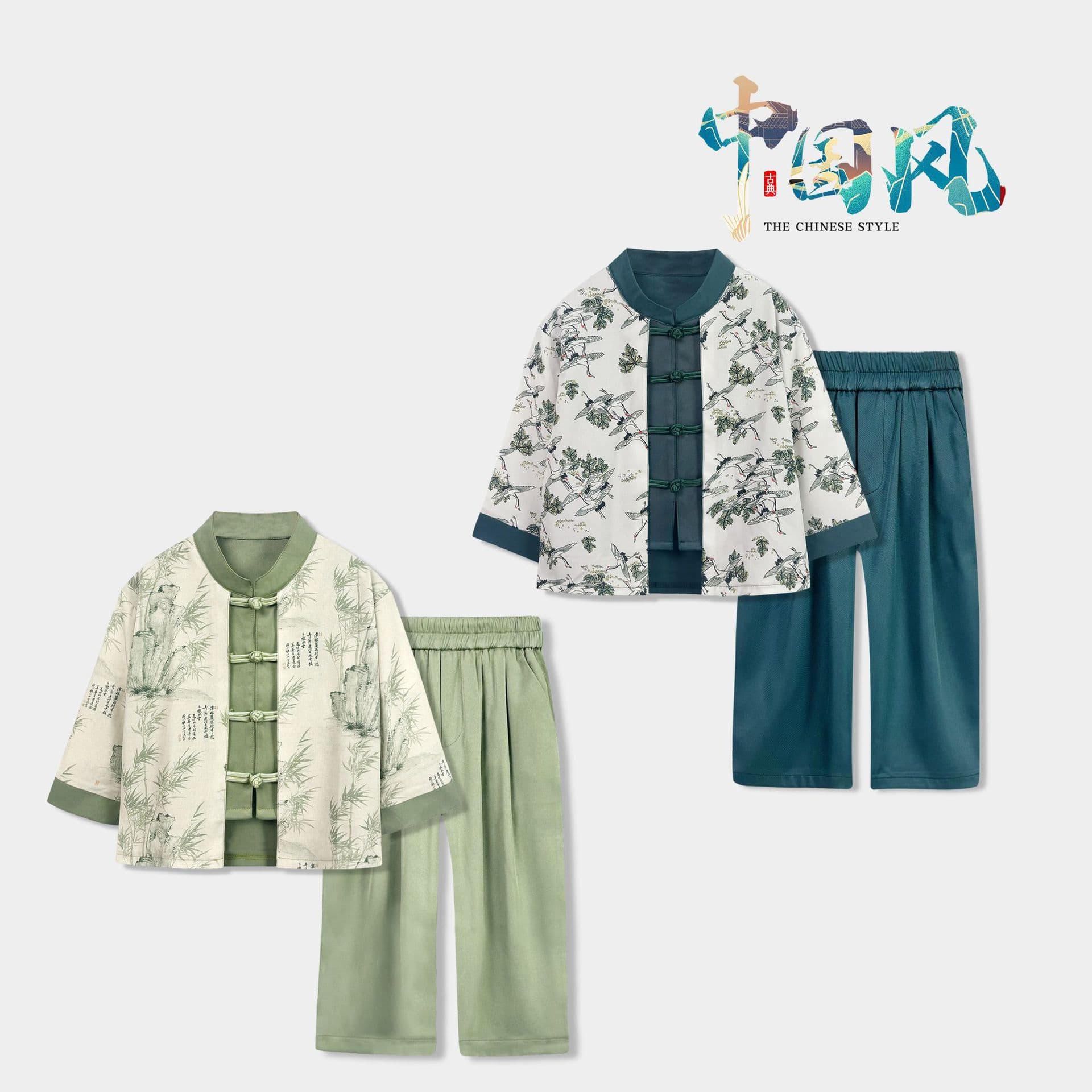 Children's New Year Clothes 2024 New Boys and Girls Hanfu Set Chinese Tang Suit Festive Red New Year Outfit