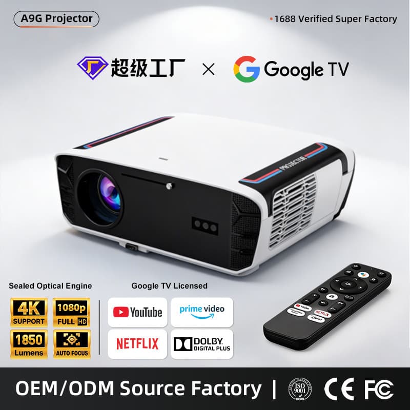 Cross-border hot model smart projector 4k ultra high definition home living room highlight LCD Android projector foreign trade spot