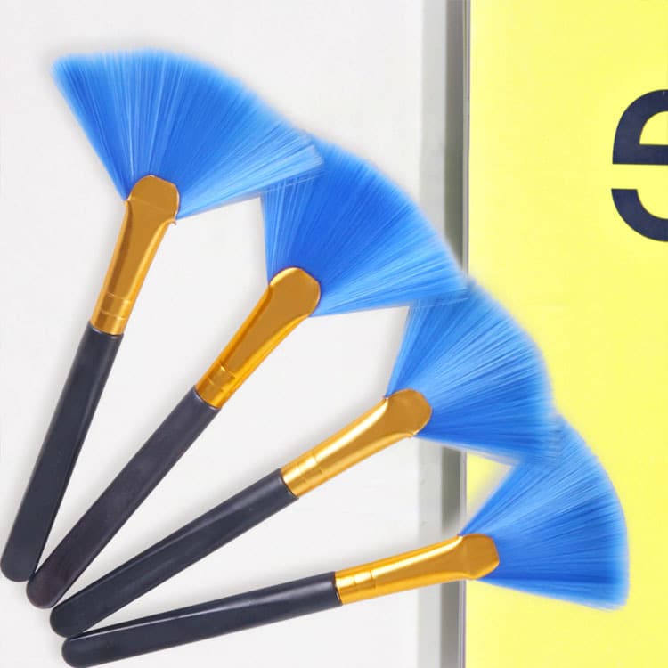 Hot-Selling Black Handle Fan Brush Keyboard Brush Computer Keyboard Dust Cleaning Gap Removal Brush