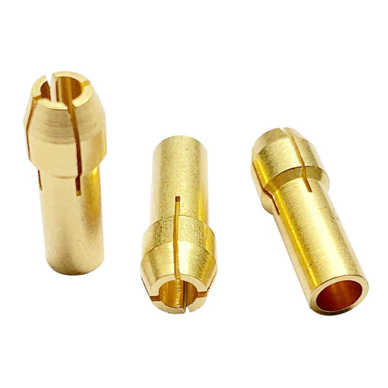 Source manufacturer pure copper electric grinder chuck sets, mini copper core chucks with tail diameters of 4.8mm/4.3mm.