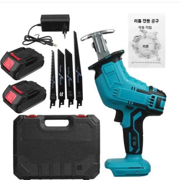 Lithium battery cordless saber saw reciprocating saw multifunctional multi-purpose household garden cutting woodcutting pruning saw
