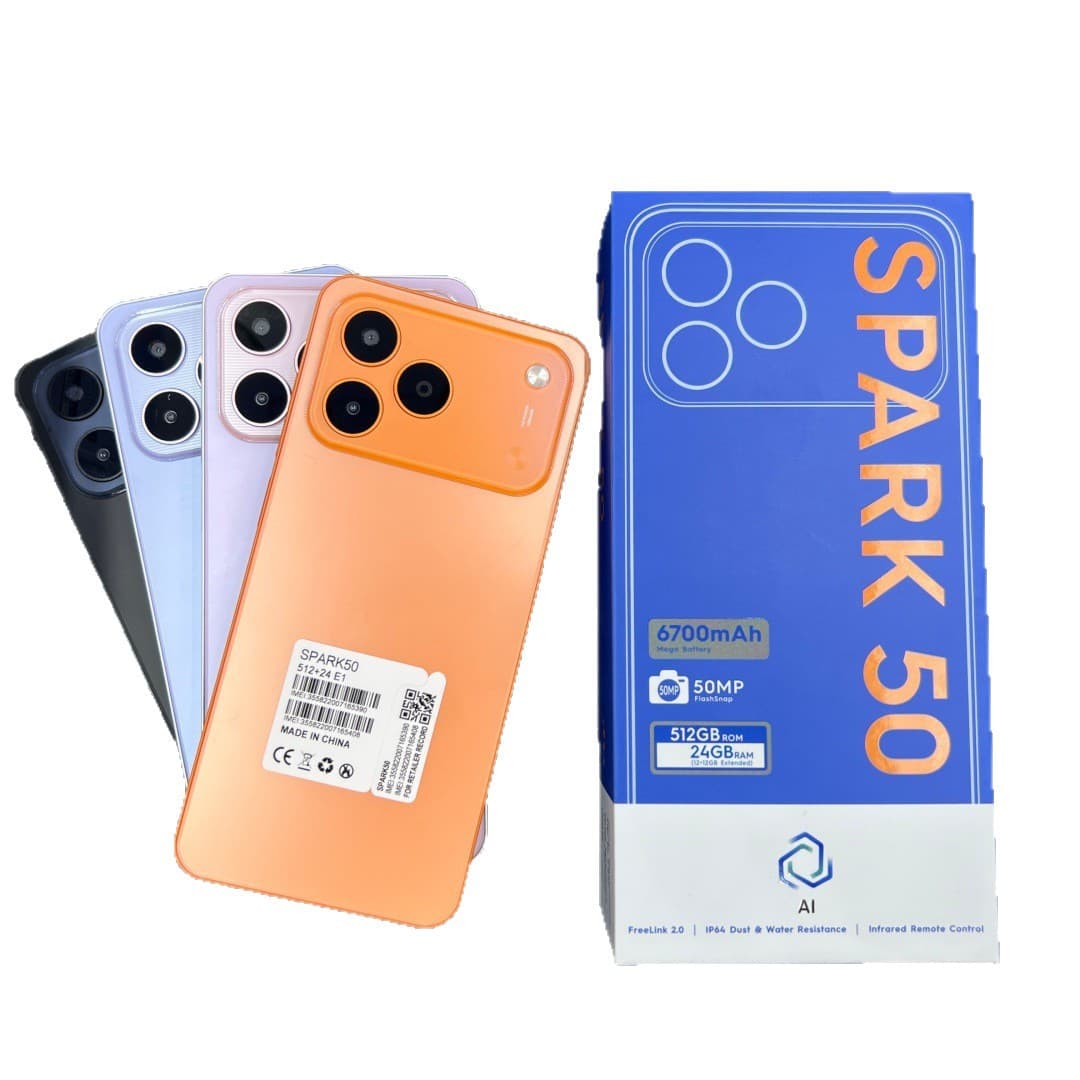 Cross-border Export Smartphone Spark50 24+512 International HD Android Smartphone Wholesale