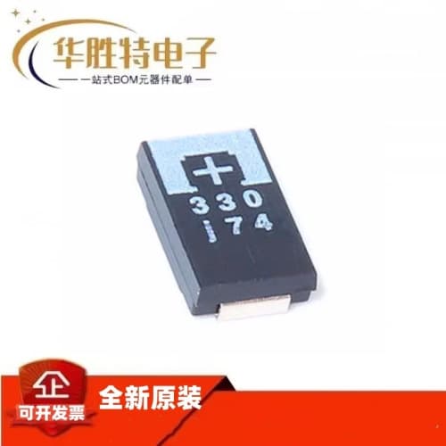 SMD Tantalum Polymer Capacitor 6TPE330MAP 6.3V 330μF 7343 D-Type Low ESR