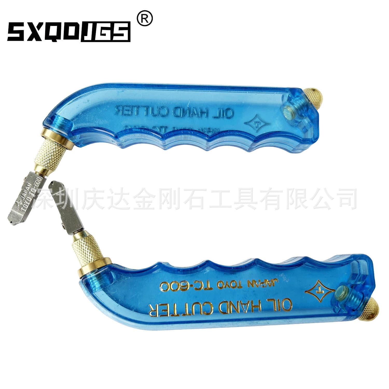 TOYO glass knife diamond cutting knife roller oil-filled TC-600 manual cutting of thick glass
