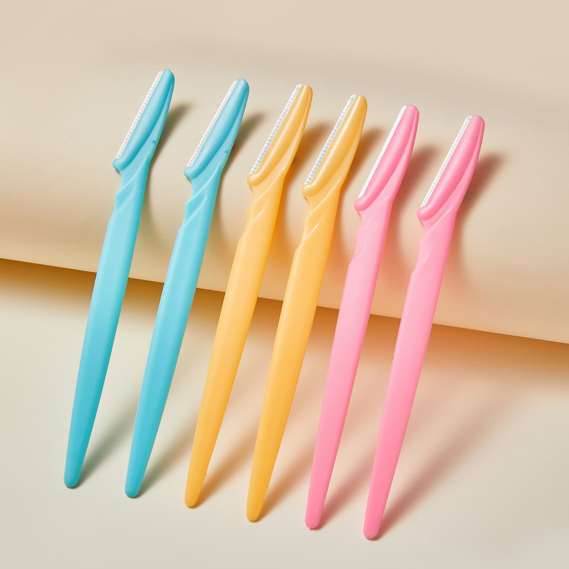 Manufacturer eyebrow trimmer stainless steel eyebrow razor professional eyebrow razor blade beginner makeup artist special eyebrow shaving tool