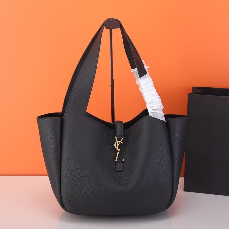 Yangshulin Large Bag Premium Women's High-End Luxury Original Factory Leather Bea New Shopping Tote Hobo Bag