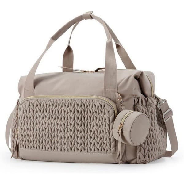 In Stock Cross-Border Baby Diaper Bag Tote Large Capacity Travel Diaper Bag Maternity Hospital Bag with Pacifier Case