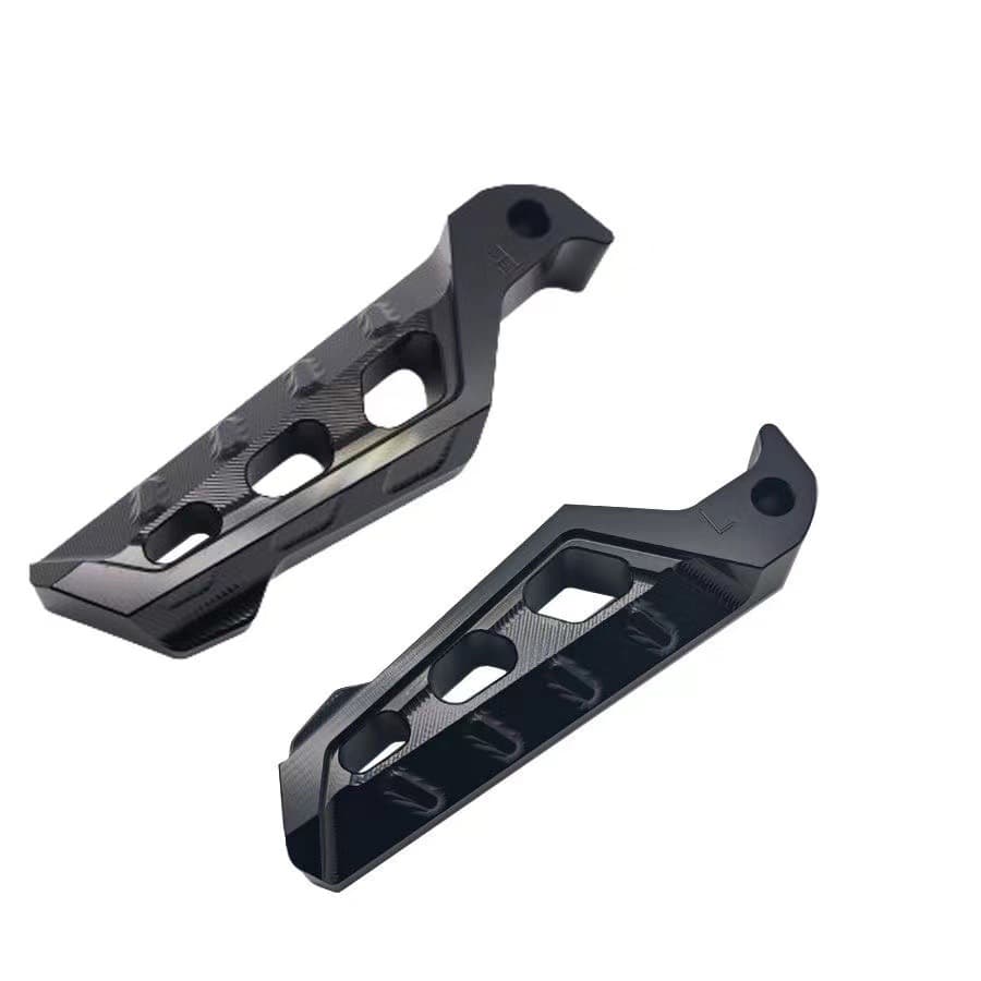 Compatible with Yamaha NMAX155 Modified Rear Foot Pegs NVX155/AEROX Aluminum Alloy Anti-Slip Left and Right Footrests