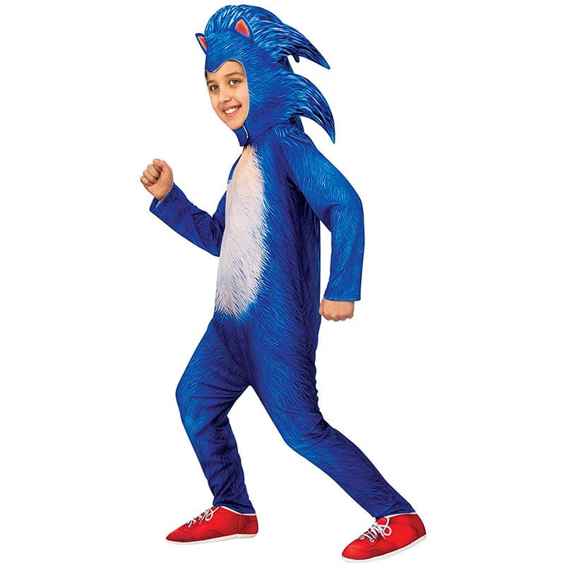 2021 Halloween New Sonic Costume Cosplay Dress-Up for Parties
