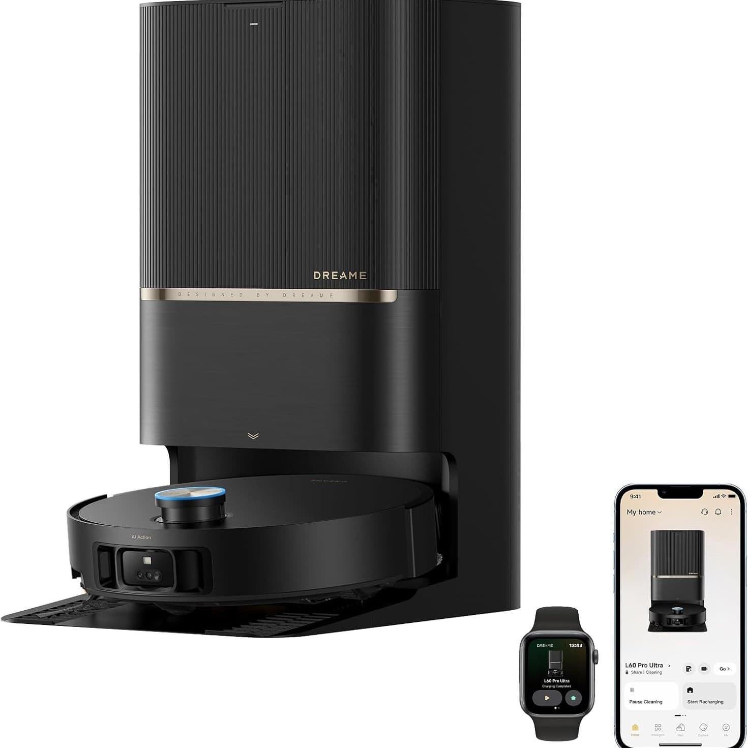 L60 Pro Ultra Robot Vacuum & Mop – 35,000Pa Powerful Suction