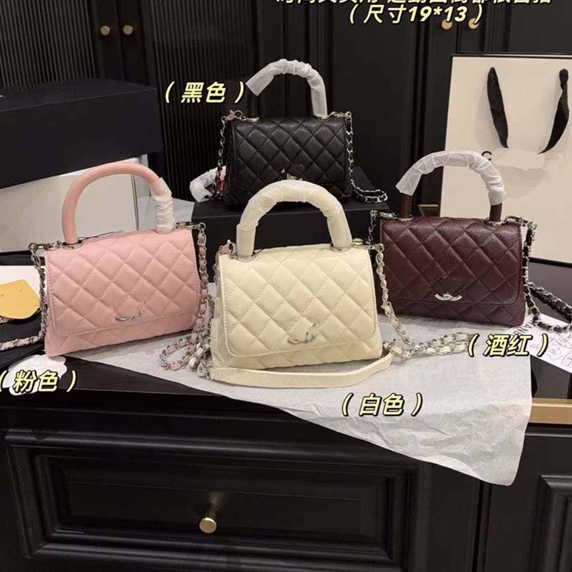 Cross-border women's handbag, top-handle bag, crossbody bag, tote bag, premium-feel women's bag