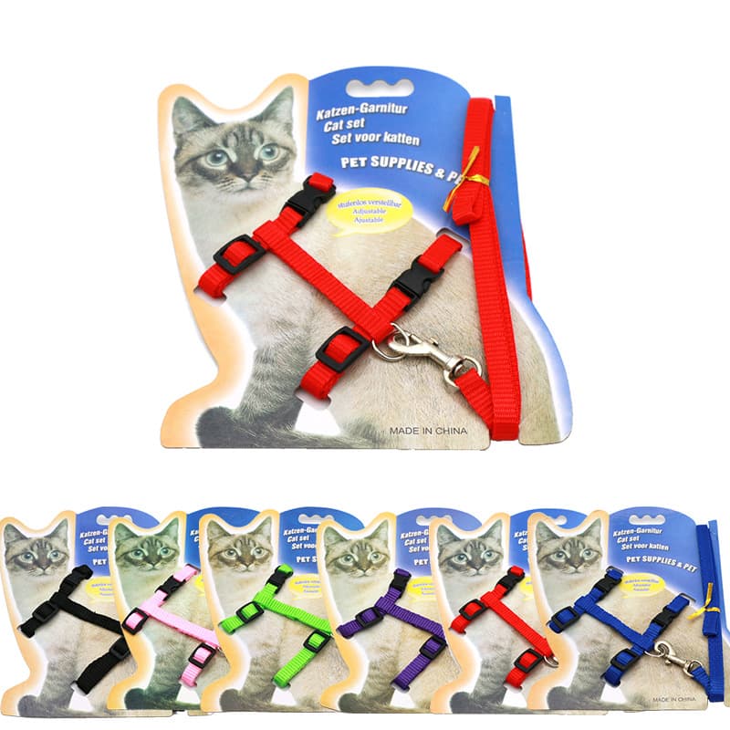 Optional Color Cat Leash, Cat Leash, Pet Chest Strap, Cat Chain, Cat Leash