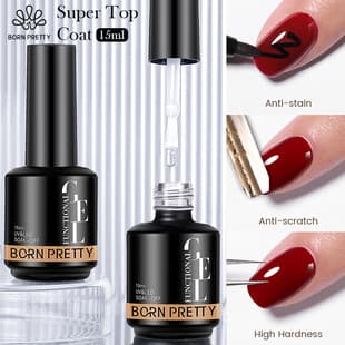 Cross-border Hot Selling Nail Art Gel Set 15ml Base Coat, Crystal Top Coat, Matte Top Coat, Basic Nail Polish Gel