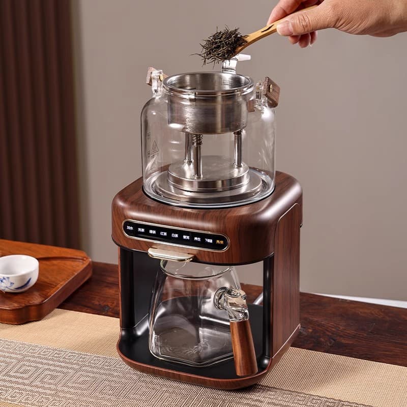 Jingjicui Li steam spray tea brewer, health tea extractor with automatic water filling for business offices